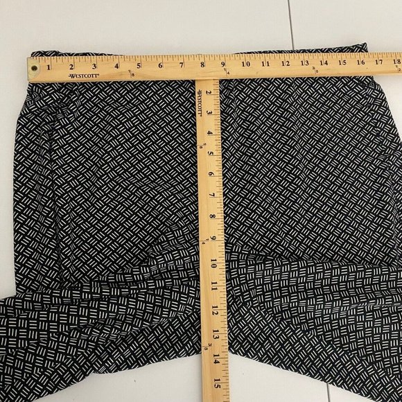 J. Jill Wearever Collection Forward Seam Slim Ankle Pants Black Size Large - Picture 8 of 9